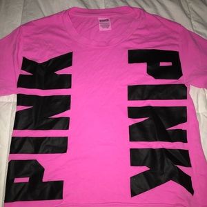 neon PINK top